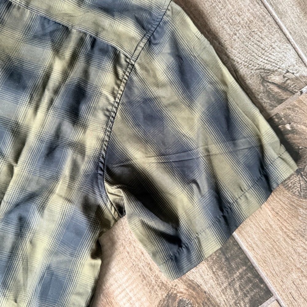 Dixxon Flannel Mens The Corps Limited Edition Plaid Button Down Shirt, Olive,XL - Picture 7 of 7